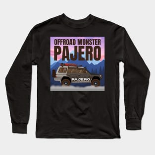 Off road monster Pajero JDM Long Sleeve T-Shirt